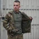 Кофта флісова з капюшоном Kiborg Jacket Grid Fleece Multicam L - зображення 12