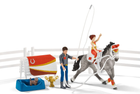 Zestaw do zabawy Schleich Horse Club Mia i zestaw do skakania 42443 (4059433574011) - obraz 3