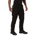 Тактичні штани Rothco Rip-Stop BDU Pant R/S Black рипстоп чорні XS - зображення 5