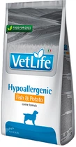 Сухой лечебный корм для собак Farmina Vet Life Hypoallergenic Fish & Potato
