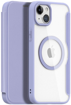 Чохол-книжка Dux Ducis Skin X Pro для iPhone 15 з MagSafe Purple (6934913025192)