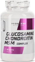 Натуральная добавка Progress Nutrition Glucosamine Chondroitin MSM Complex