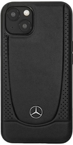 Панель Mercedes Leather Urban для Apple iPhone 15 Plus Black (3666339171865)