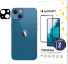 Szkło hartowane Wozinsky Full Camera Glass do Apple iPhone 15 Black (9145576282212) - obraz 1