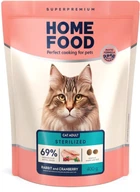 Сухой корм Home Food For Sterilised Neutered Cats Кролик и клюква