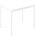 Письменный стол Art in Head Brevity Loft mid 900х750х670 мм Белый бриллиант/Белый металл (TB02010000010)