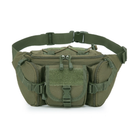Сумка на пояс KOMBAT UK Tactical Waist Bag Оливковий (kb-twb-olgr)