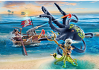 Конструктор Playmobil Pirates Битва піратів з гігантським восьминогом 44 деталі (4008789714190) - зображення 3