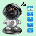Беспроводная поворотная видеокамера 89З6 WI-FI видеоняня с датчиком движения, камера видеонаблюдения