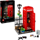 Zestaw klocków LEGO Ideas Czerwona londyńska budka telefoniczna 1460 elementów (21347)