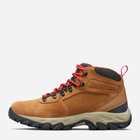 Buty trekkingowe męskie wodoszczelne Columbia Newton Ridge Plus II Suede Wp 1746411288 43.5 (10.5US) Brązowe (195981584455) - obraz 3