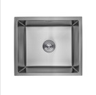 Кухонная мойка Kroner KRP Schwarze - 4843HM PVD (3,0/1,0 мм)