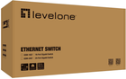 Przełącznik LevelOne Switch 19" 24x GBit Unmanaged (GSW-2457) - obraz 3