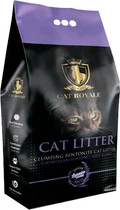 Бентонітовий наповнювач для туалету котів Cat Royale Лаванда, 10 л