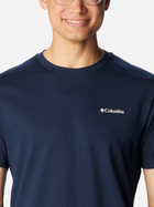 Футболка бавовняна чоловіча Columbia CSC Basic Logo Short Sleeve 1680053474 XL Темно-синя (195978524297) - зображення 5