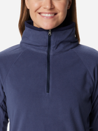 Толстовка без капюшона жіноча Columbia Glacial IV 1/2 Zip 1802201466 XS Темно-синя (192660112619) - зображення 5