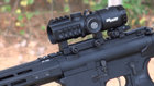 Приціл оптичний SIG Sauer Optics Bravo3 Battle Sight, 3x24mm horseshoe dot illum reticle.