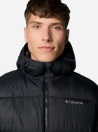 Kurtka zimowa męska sportowa Columbia Pike Lake II Hooded Jacket 2050931012 M Czarna (195981658552) - obraz 7