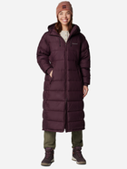 Kurtka zimowa damska sportowa Columbia Pike Lake Long Jacket 2051351607 S Bordowa (195981410006) - obraz 4