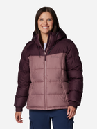 Kurtka zimowa damska sportowa Columbia Pike Lake II Insulated Jacket 2051374607 L Bordowa (195981297539) - obraz 4