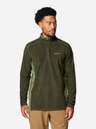 Толстовка на флісі чоловіча Columbia Klamath Range II Half Zip 1352472366 M Зелена (195980978842) - зображення 1