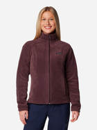 Толстовка на блискавці без капюшона жіноча Columbia Benton Springs Full Zip 1372111613 M Бордова (195981471243) - зображення 1