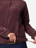 Толстовка на блискавці без капюшона жіноча Columbia Benton Springs Full Zip 1372111613 XS Бордова (195981471212) - зображення 7