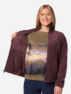 Bluza damska rozpinana streetwear Columbia Benton Springs Full Zip 1372111613 M Bordowa (195981471243) - obraz 5