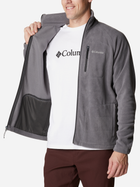 Bluza męska rozpinana streetwear Columbia Fast Trek II Full Zip Fleece 1420421023 XXL Szara (193553188278) - obraz 3