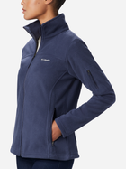 Толстовка на блискавці без капюшона жіноча Columbia Fast Trek II Jacket 1465351591 S Темно-синя (888664350460) - зображення 4