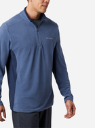 Толстовка на флісі чоловіча Columbia Klamath Range II Half Zip 1352472479 XXL Темно-синя (192660726274) - зображення 3