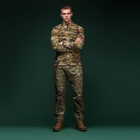 Флісова тактична кофта Ukrarmor Garrison Fleece Multicam. Temperature control, polyester S - зображення 6