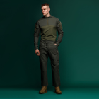 Тактическая рубашка Core Ukrarmor Combat Shirt, длинный рукав, комбинированные материалы. Олива XL - изображение 6