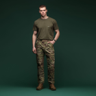 Комплект футболок Basic Ukrarmor Military T-shirt. Материал Cottone/Elastane, олива XL - изображение 4