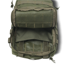 Тактичний рюкзак на Ukrarmor 10 л. Кріплення Molle. Cordura 1000D. Олива 30 х 20 х 8 см - зображення 8