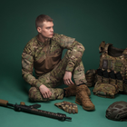 Тактические военные штаны Ukrarmor XT Combat Pants. Мультикам S - изображение 9