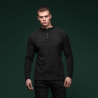 Флисовая тактическая кофта Ukrarmor Garrison Fleece Black. Temperature control, polyester S - изображение 2