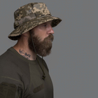 Шляпа тактическая Combat Ukrarmor Hat (TDU ripstop). Цвет Пиксель (мм-14) S/M - изображение 4