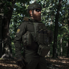 Комплект снаряжения Commando Ukrarmor Elite Tactical Assault Kit. Под 25х30 см бронеплиты. Олива - изображение 14