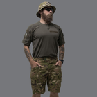 Шорты тактические BDU Ukrarmor Shorts I. 10 карманов. Cotton and polyester. Мультикам M - изображение 7