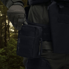 Підсумок практичний L. Ukrarmor Кріплення Molle. Cordura 500D. Чорний. - зображення 4