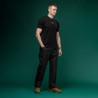 Футболка Basic Military Ukrarmor T-Shirt из коллекции NAME. Cottone/Elastane, черный M - изображение 5