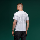 Футболка Basic Military Ukrarmor T-Shirt. Авдеевка. Топографическая карта. Белый XL - изображение 6