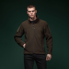 Флисовая кофта Ukrarmor Patrol Pullover Fleece Ranger green. Polyester, windproof (400886/XXXL) - изображение 2