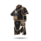 Бронекостюм ATAS (Advanced Ukrarmor Tactical Armor Suit) Level II. Клас захисту – 2. Койот. S/M - зображення 2