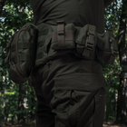 Комплект Modular Battle Ukrarmor Belt L/XL 2-го класу захисту. Тактичний пояс із обважуванням. Олива - зображення 4