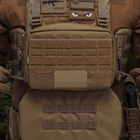 Административный подсумок PRO. Ukrarmor Cordura 500D. Крепление Molle. Койот 27 х 18 см - изображение 3