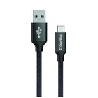 Дата кабель USB 2.0 AM to Type-C 1.0m 2.1А ColorWay (CW-CBUC003-BK)[16773]