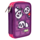 Твердый двойной пенал Smart HP-01 Hi, panda! Панда, фиолетовый 533274