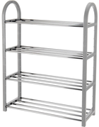 Stojak na buty Storage solutions 4 poziomy 50x19x65 cm Szary (8711295238314)